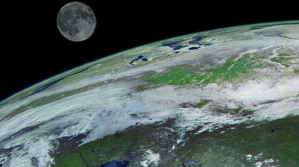 Earth and Moon