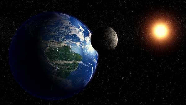 In space
