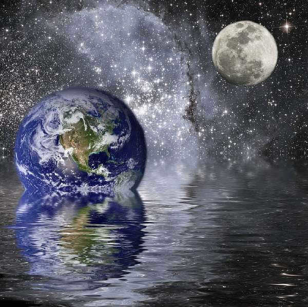 In space