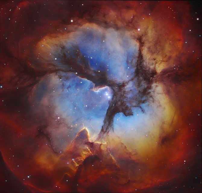 Triple Nebula