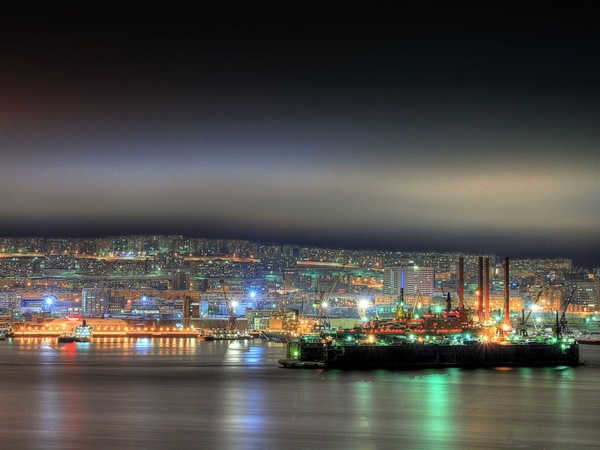 Night sky. Photo with stars, in the city, forest, mountains. Beautiful pictures from different parts of the world.