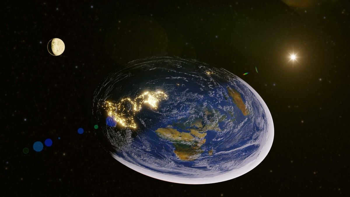 Flat Earth model