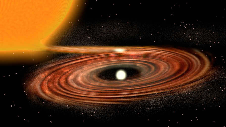 Accretion of a neutron star