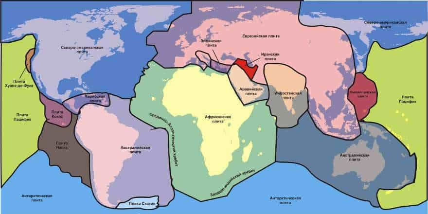Earth's tectonic plates