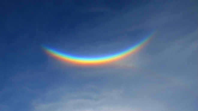 Inverted rainbow