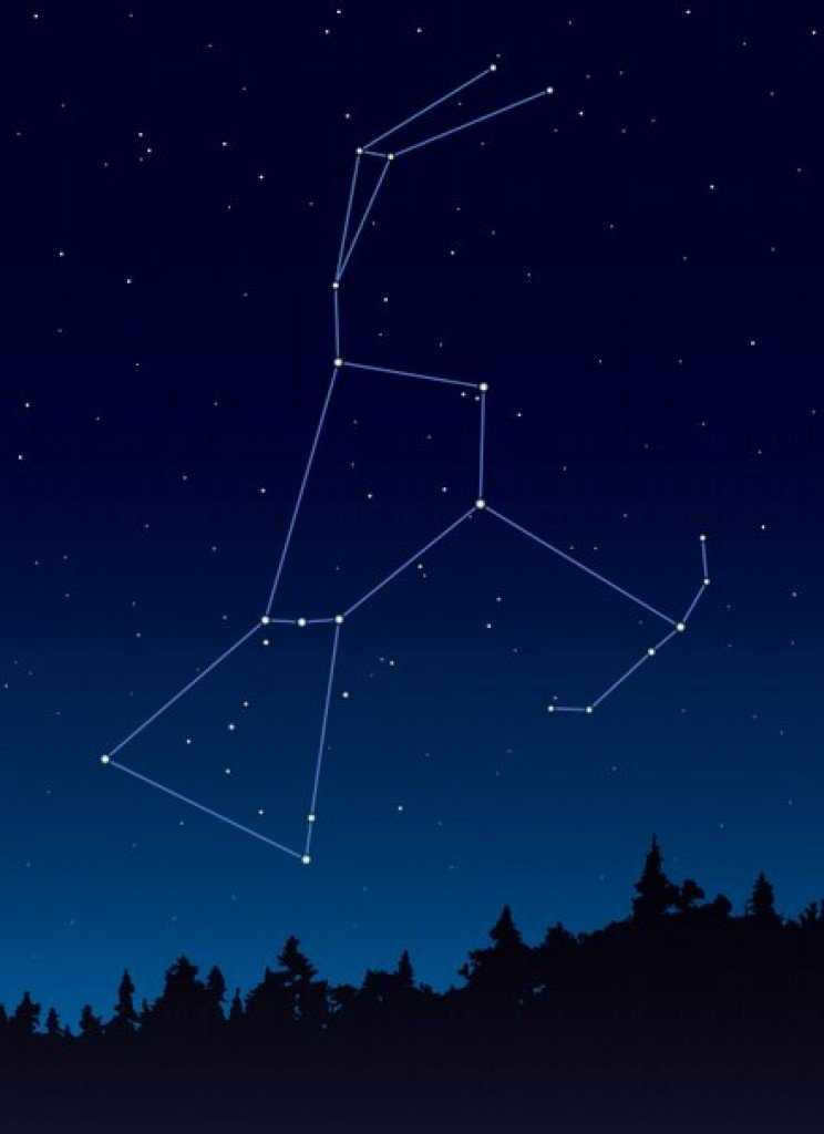 The constellation of orion.