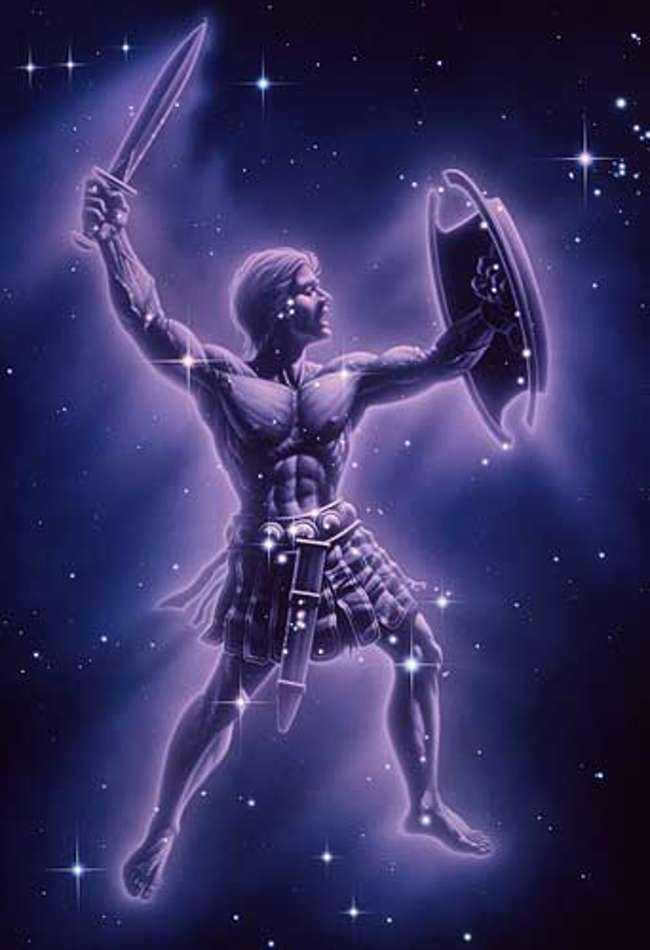 Orion myth - unworthy life and legendary death