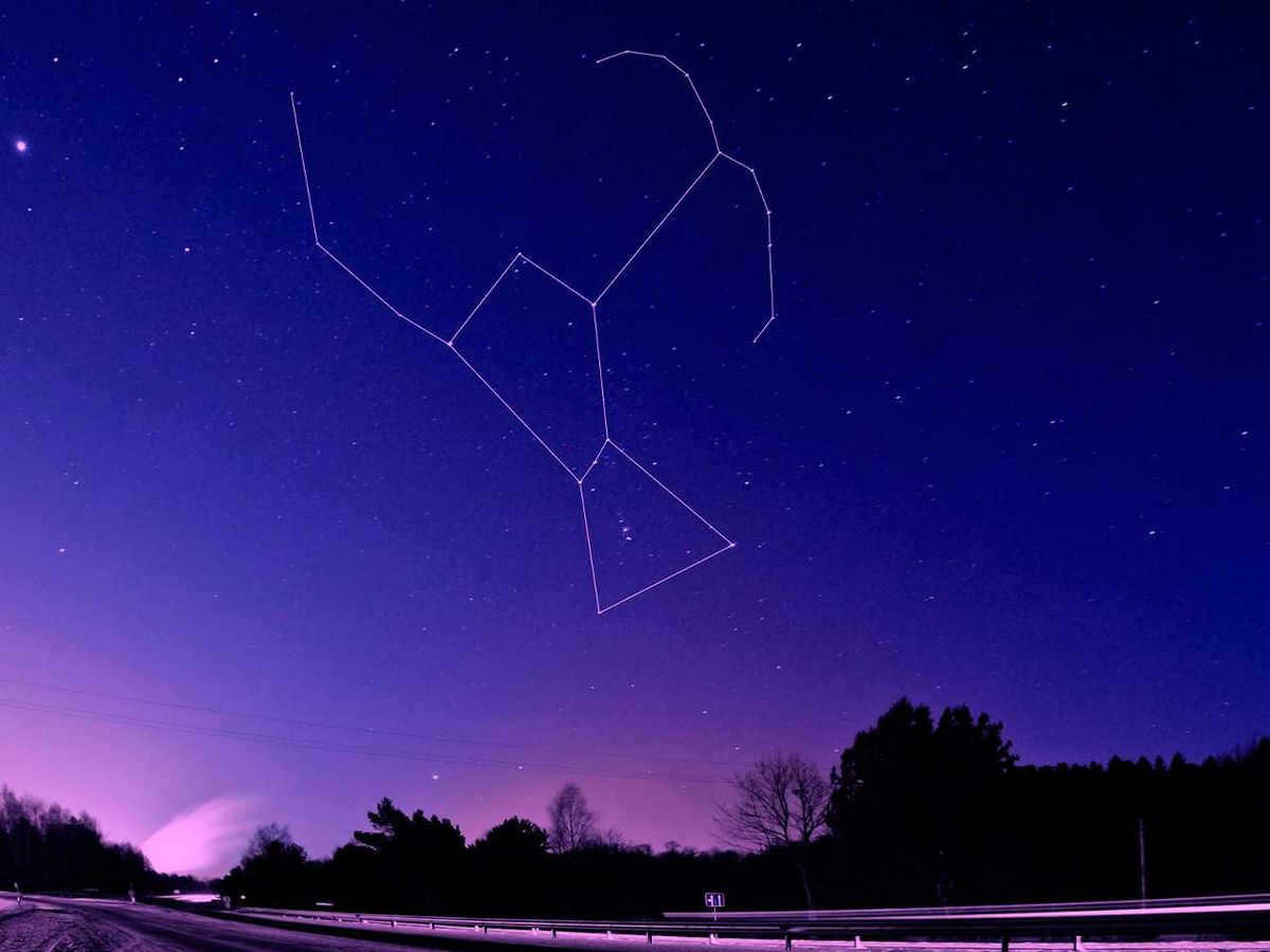 The myth of orion - unworthy life and legendary death