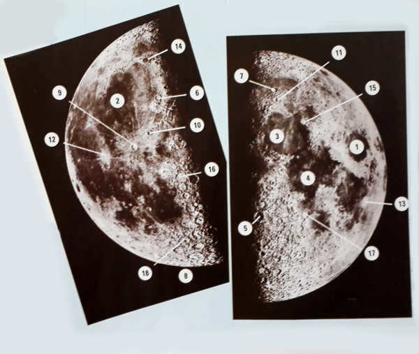 Lunar topography