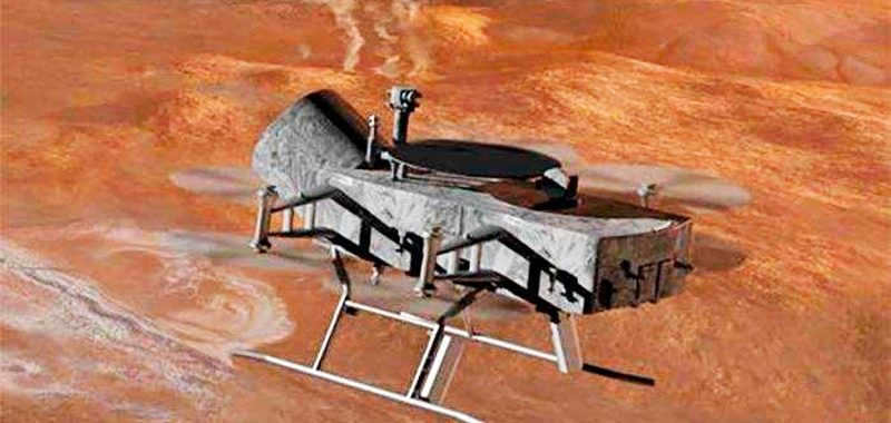 Titan is ripe for a drone invasion.
