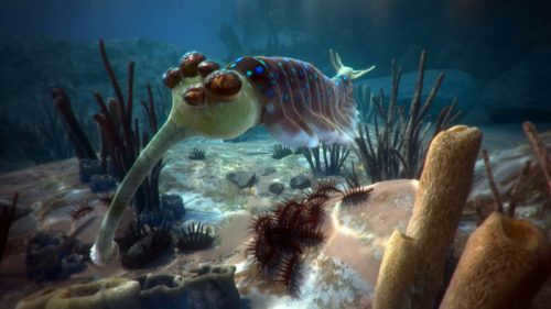 Fig.3: The emergence and development of life on Earth 