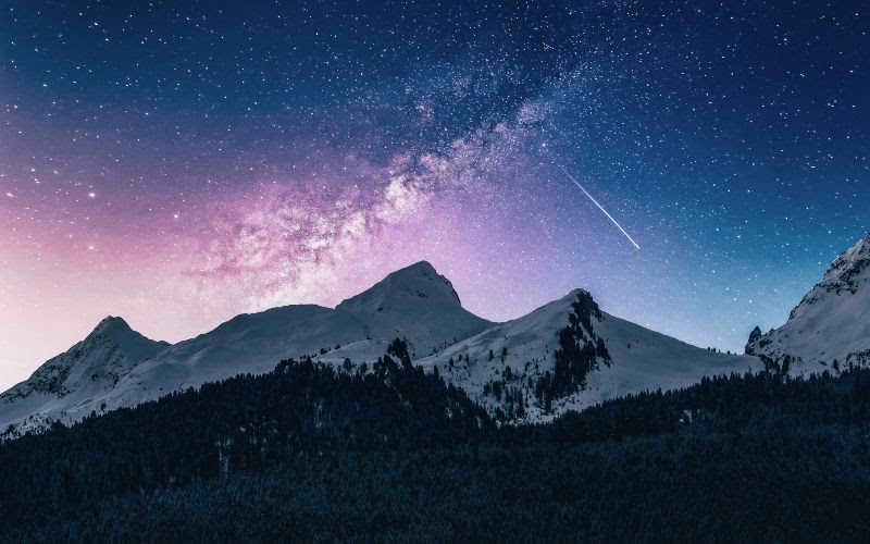 ♪ Do stars fall ♪