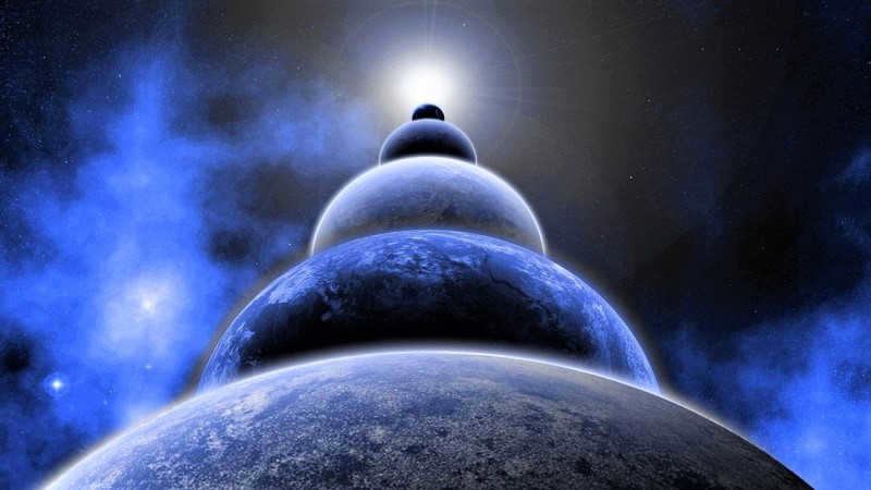 Parade of the planets (image)