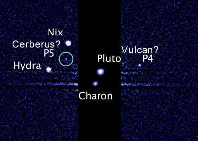 Pluto satellites
