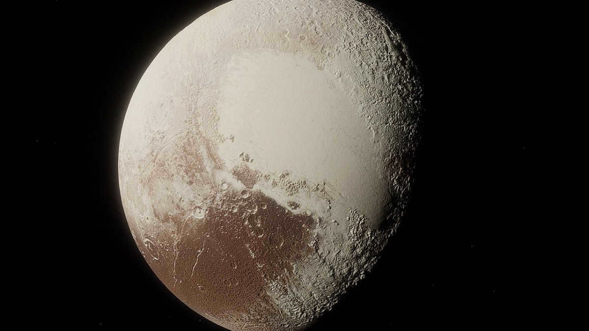 Pluto's surface
