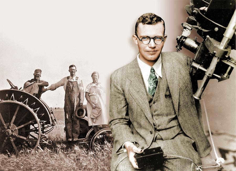 Clyde Tombaugh, American astronomer who discovered Pluto.