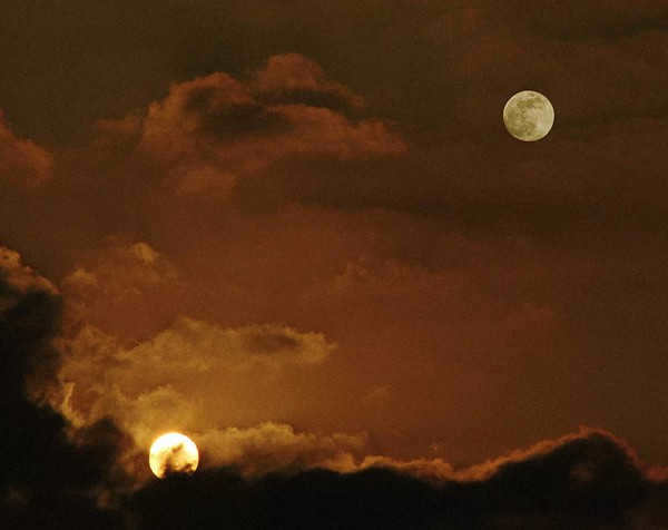 The Moon and the Sun