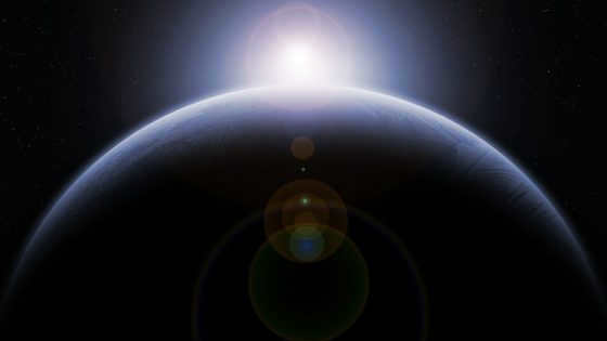 Why does the Earth revolve around the Sun and spin on its axis?
