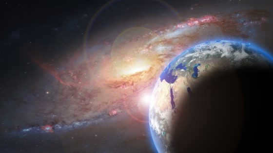 Why does the Earth revolve around the Sun and spin on its axis?