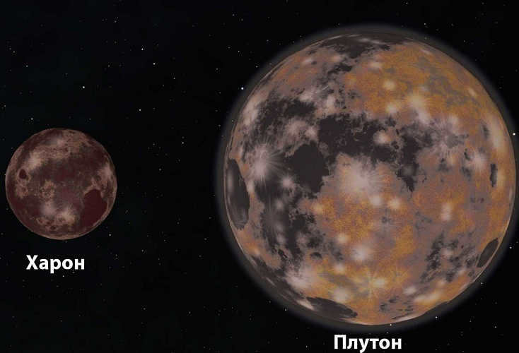 The only double planet in our solar system.