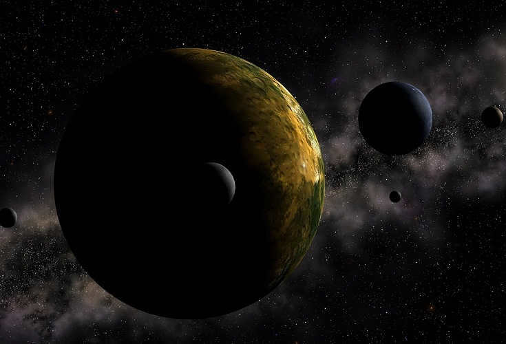 Pluto has 4 other small satellites.