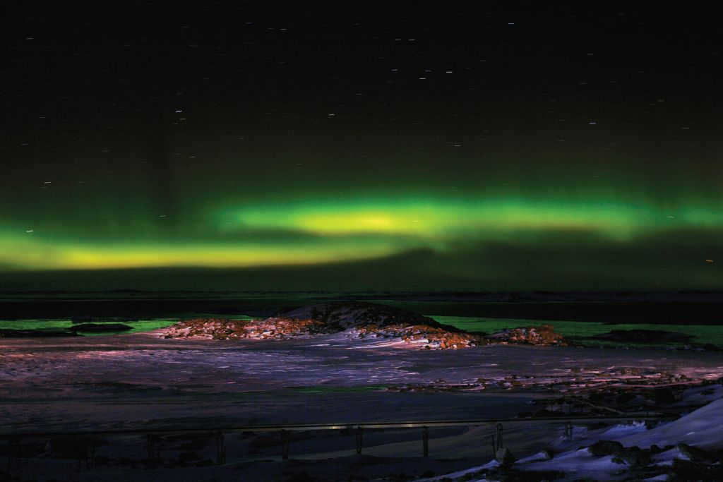 Northern Lights above the Arctic Circle