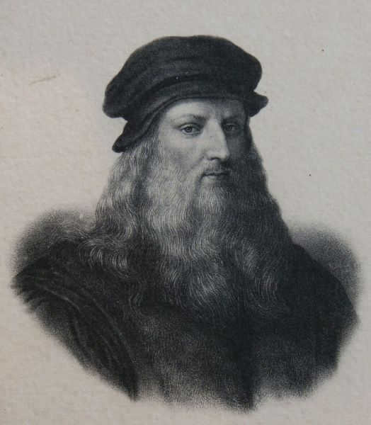 portrait leonardo da vinchi khudozhnik neizvesten