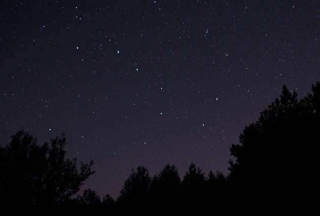 The constellation of the Big Dipper
