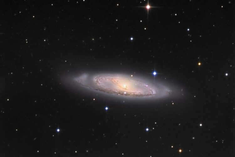 Galaxy M65 in the constellation of Leo