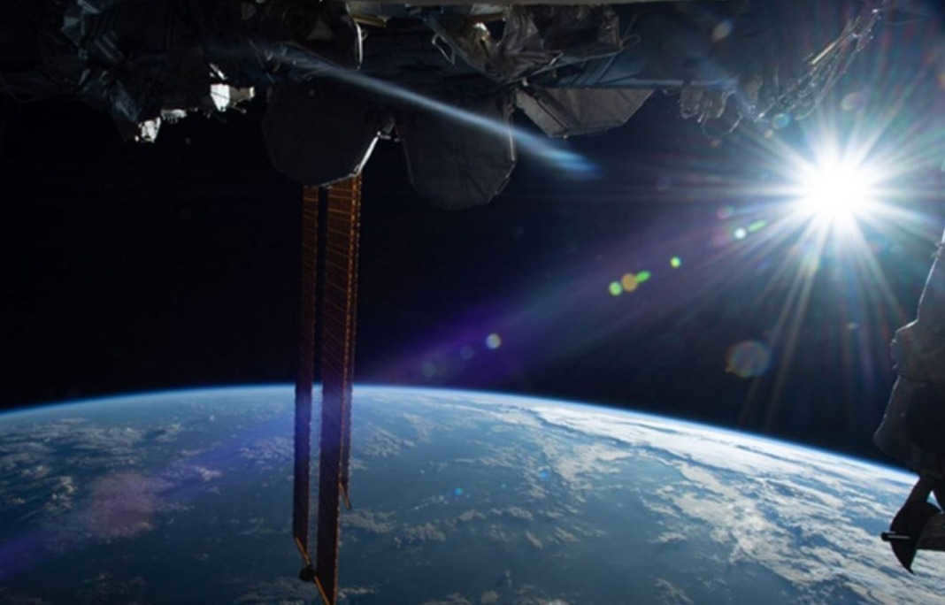 Dark skies in space don't mean there isn't much light.