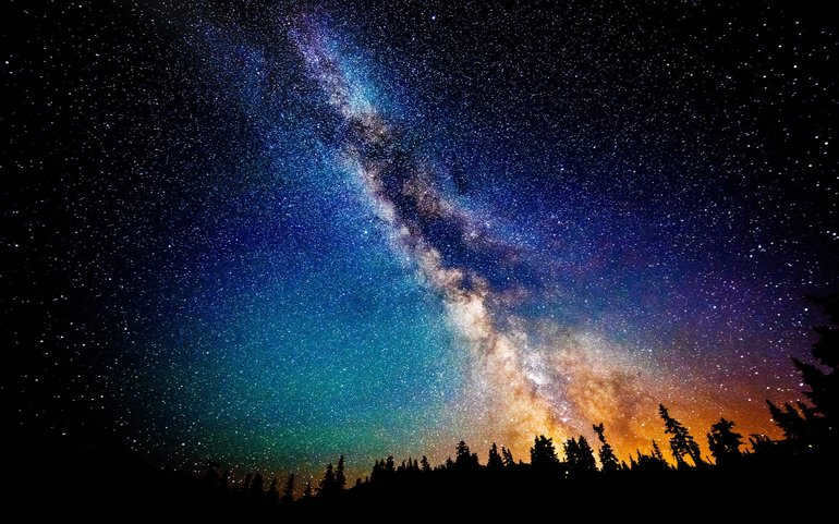 Stars twinkle