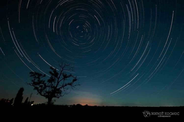 stars circle Polaris 