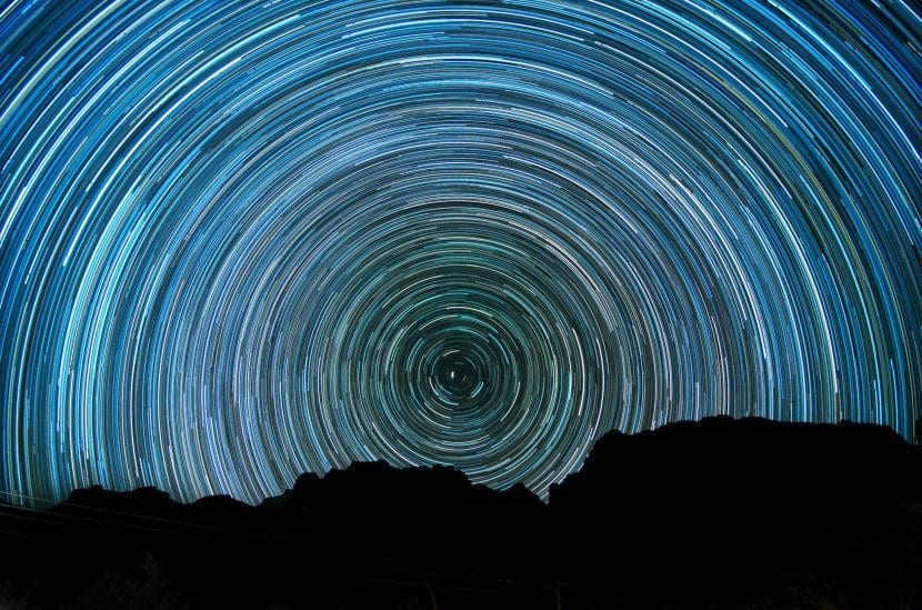 The movement of the stars