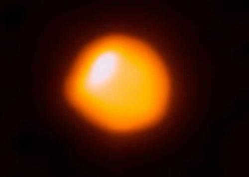Betelgeuse. The star Betelgeuse
