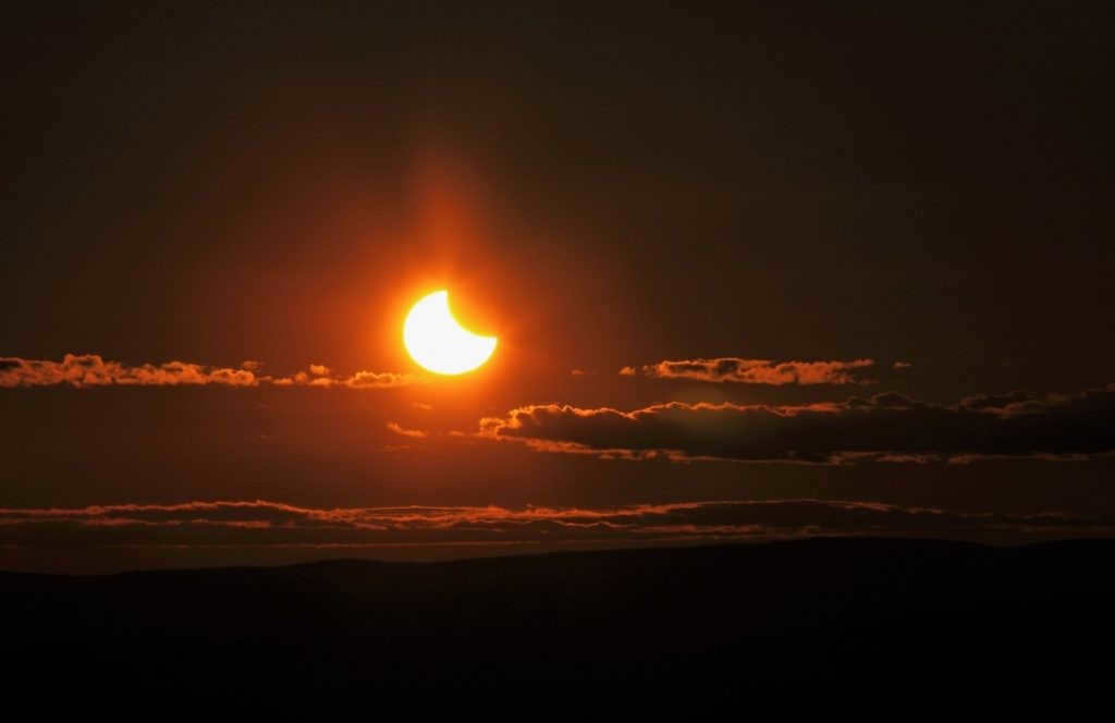 Private solar eclipse