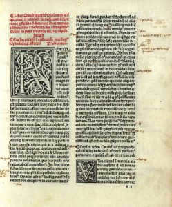 A page from the Tetrabiblos of 1484.