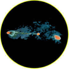 Quasar: an active galactic nucleus