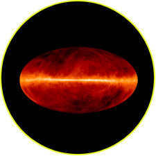 Radionebo at 21 cm wavelength, 1420 MHz (Dickey & Lockman)