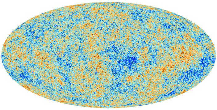 Map of relic radiation fluctuations