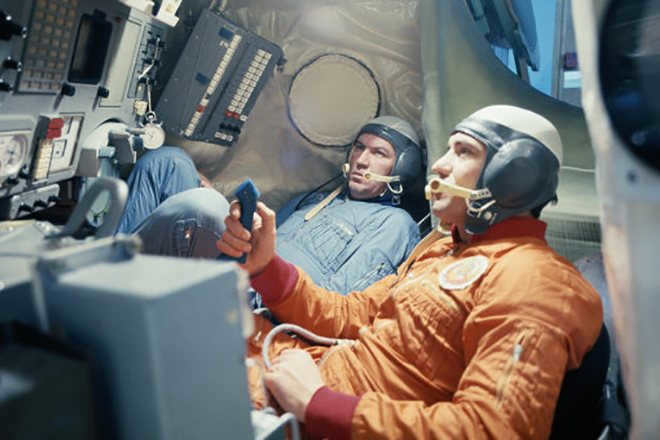 Valery Ryumin and Leonid Popov