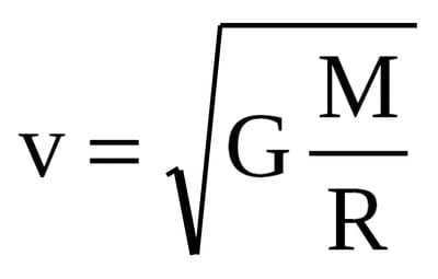 first space velocity formula