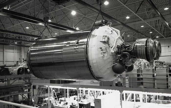A small giant of big space. Upper stage 