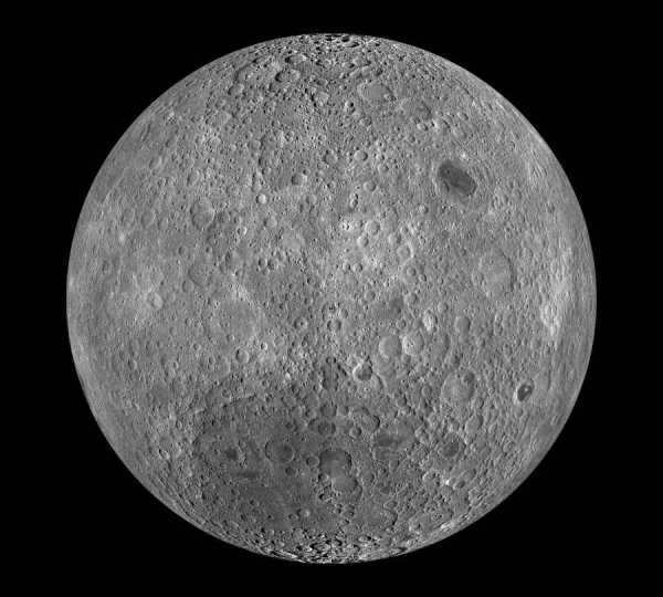 The back side of the Moon