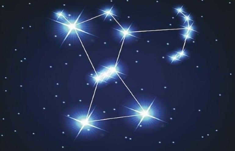 Brightest stars in the sky ⭐ location, colors and names of the first and second brightest bodies, list of white, red and blue navigational constellations of space