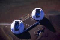 Largest telescopes: KECK I and KECK II