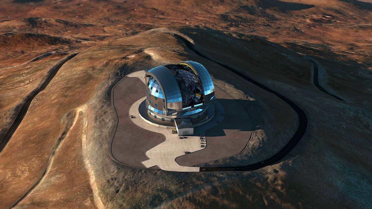Future world's largest telescope E-ELT