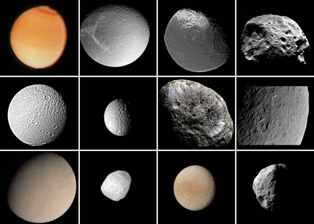 Saturn satellites