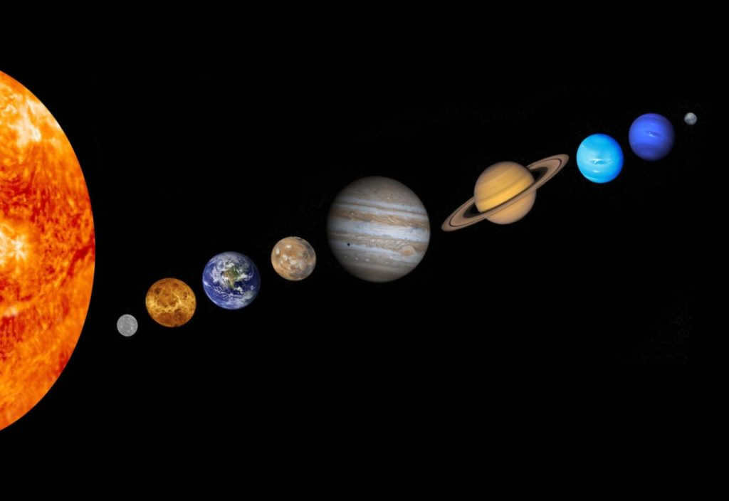 Colors of the planets
