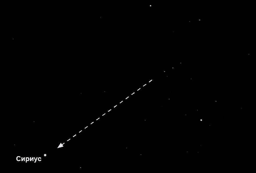 Orion's Belt and Sirius