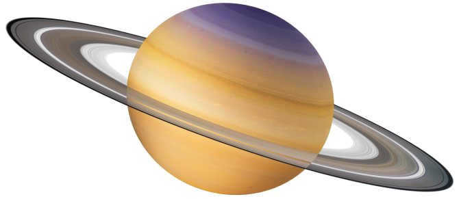Largest giant planets in the solar system